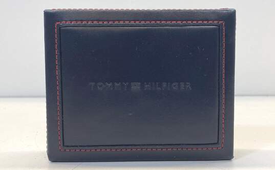 Tommy Hilfiger Leather Bifold Wallet Black image number 5