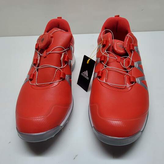 Adidas Womens Golf Adipower Boost Red Sneakers Size 9.5 image number 2