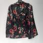 Victoria's Secret Satin Floral Print LS Pajama Top Size S NWT image number 2