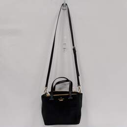 Kate Spade Black Velvet Crossbody Bag