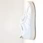 Woman's Adidas Sleek Leather Crystal White Trainers, Size 5 image number 1