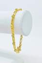 14K Yellow Gold Peridot Bracelet 11.6g image number 3