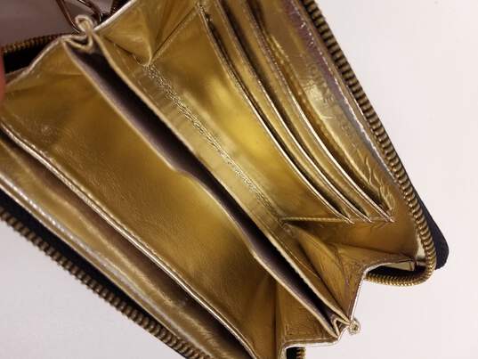 Michael Kors Black Leather Zip Wallet image number 5