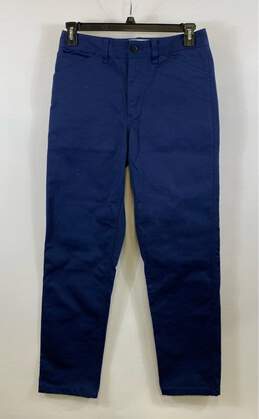 Nike SB Dri Fit Mens Blue Flat Front Slash Pockets Chino Pants Size 30