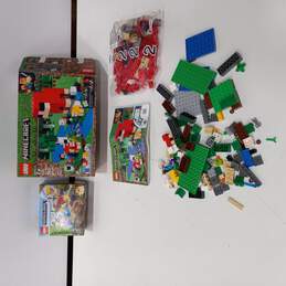 Pair of Lego Minecraft Sets #21164 and #21153