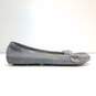 Michael Kors Fulton Gray Suede Ballet Flats Loafers Shoes Size 7 M image number 1