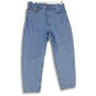 Womens Blue Denim Medium Wash 5-Pocket Design Tapered Leg Jeans Size 29 image number 1