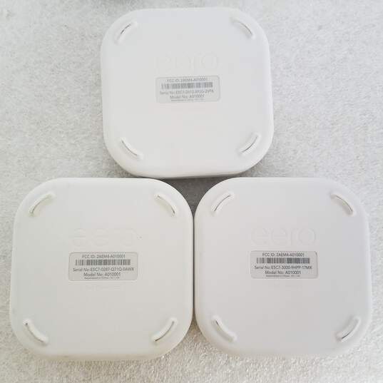 x3 Assorted Lot Eero Untested P/R* 1st Gen Dual Band Mesh Wi-Fi System A010001 image number 3