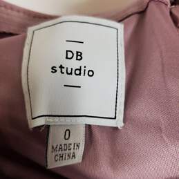 DB Studio Women Pink Dress SZ 0 NWT alternative image
