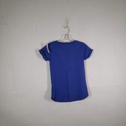 Womens Los Angeles Dodgers Round Neck Short Sleeve Baseball-MLB T-Shirt Size S alternative image