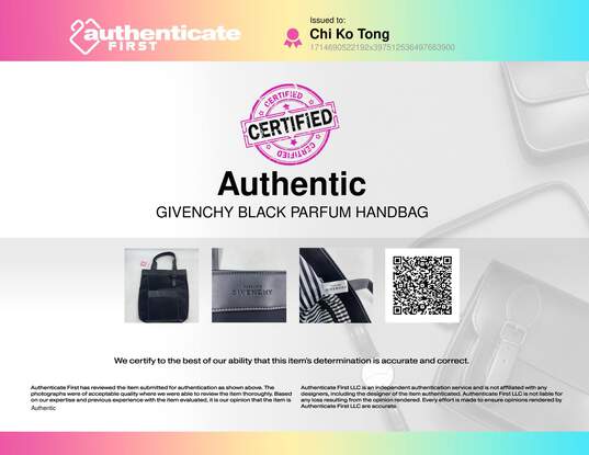 Givenchy Black Parfum Handbag image number 7