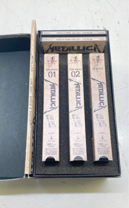 Metallica Live Shit: Binge & Purge VHS & CD Box Set image number 5