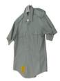 NWT Mens Green Short Sleeve Collared Pockets Casual Button Up Shirt Size 15.5 image number 2