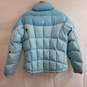 Marmot light blue quilted puffer jacket women's M flaws image number 2