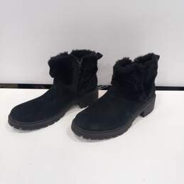 Koolaburra by UGG Women's Berea Black Suede Leather Ankle Boots Size 9.5