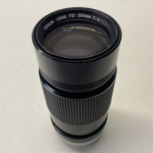 Canon FD 200mm 1:4 S.S.C. Camera Lens image number 5