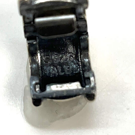 Designer Pandora S925 ALE Sterling Silver Beveled Clip Beaded Charm image number 3