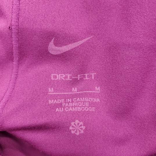 Nike Dri-Fit Women Purple Leggings SZ M NWT image number 8