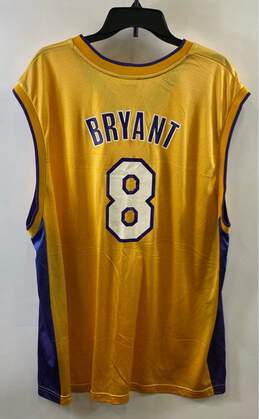 Lakers Yellow Jersey 8 Kobo Bryant - Size X Large alternative image
