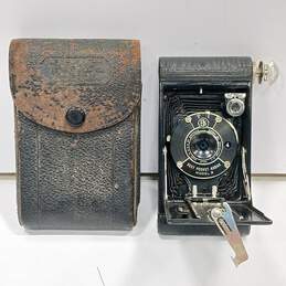 Vintage Eastman Kodak Vest Pocket Kodak Model B Film Camera w/Leather Case