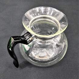 Vintage Cory Dru Glass Stove Top Double Bubble Vacuum Percolator Coffee Pot alternative image