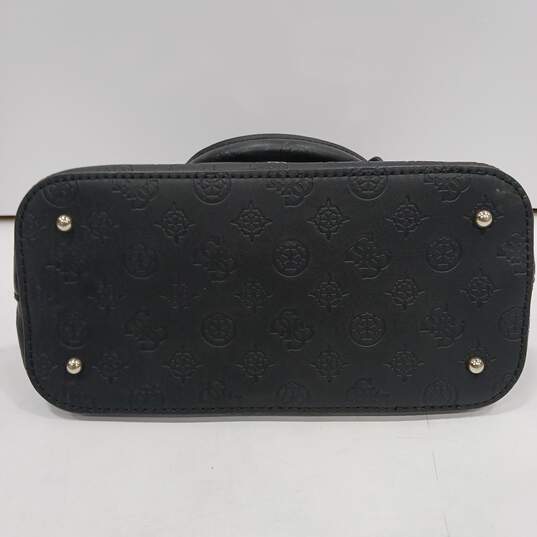 Guess Black Leather Crossbody Purse image number 3