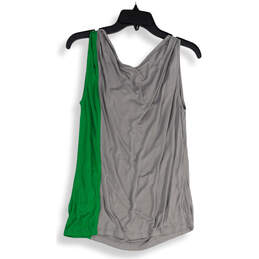 NWT Womens Gray Green V-Neck Sleeveless Pullover Tank Top Size Medium alternative image
