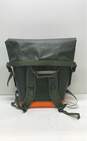 Hunter Target Roll Top Cooler Backpack Olive Green Bag image number 2