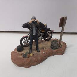 Ertl Collectibles Harley Davidson Eagle Lookout Sculpture IOB alternative image