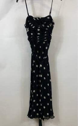 Lauren by Ralph Lauren Women Black Polka Dot Dress- Sz 6 NWT