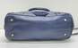Coach Leather Patchwork Empire Carryall Satchel Blue image number 3