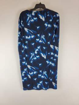 BCBGMAXAZRIA Women Blue Tie Dye Shift Dress S NWT alternative image