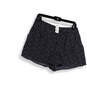 NWT Womens Blue Pin Dot Flat Front Pockets Pull-On Mom Shorts Size 6 image number 3