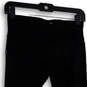 Womens Black Elastic Waist Stretch Pull-On Cropped Leggings Size XS image number 4