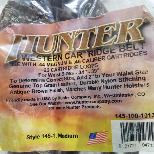 Hunter Company Western Cartridge Belt Style 145-1 Medium image number 2