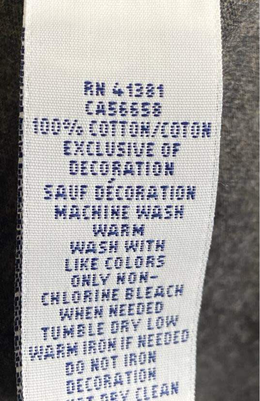 Polo Ralph Lauren Men Gray V Neck Long Sleeve Shirt XL image number 4
