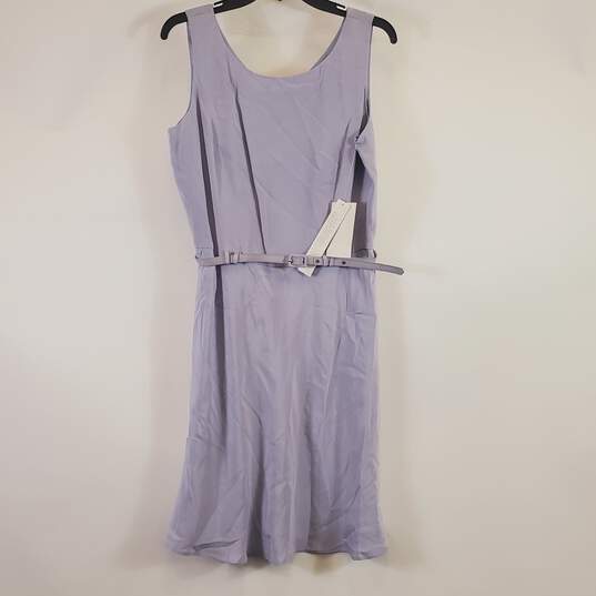 August Silk Women Pearly Lilac Dress Sz 12 NWT image number 2