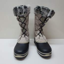 Khombu Emily Women's Winter Tall Boots GRAY Suede Leather Sz 6M alternative image