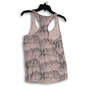 NWT Womens Pink Animal Print Scoop Neck Sleeveless Pullover Tank Top Size S image number 2