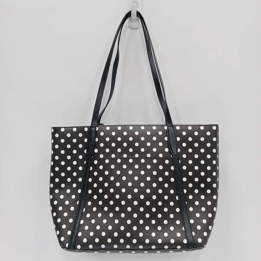 Women's Black & White Dotted Kate Spade New York Purse image number 2