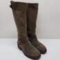 La Canadienne Women’s Caleb Stone Oiled Leather Suede Fleece Lined Boot Size 7.5 image number 1
