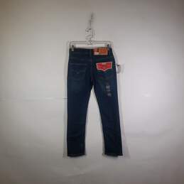 NWT Womens 512 Stretch Slim Fit Medium Wash Denim Straight Leg Jeans Size 12 alternative image