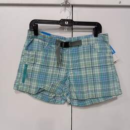 Columbia Women's Checkered Shorts Size 8 NWT