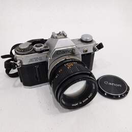 Canon AT-1 SLR 35mm Film Camera With Lens