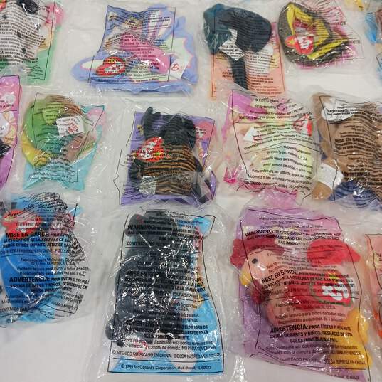 Bundle of 29 Assorted Ty Beanie Babies McDonalds NIP image number 3