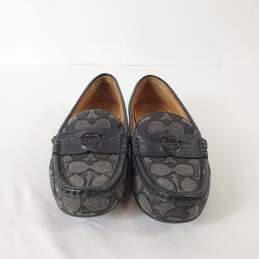 Coach Gray Penny Loafers Sz 7.5