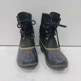 Sorel Black Snow Boots Women's Size 8
