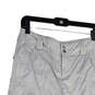 Womens Gray Space Flat Front Zipper Pocket Golf Athletic Skort Size 4 image number 3