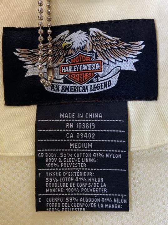 Harley-Davidson Ivory Jacket - Size Medium image number 3