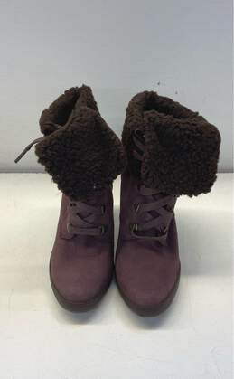Timberland Camdale Fold Down Purple Boot Women 7.5 alternative image